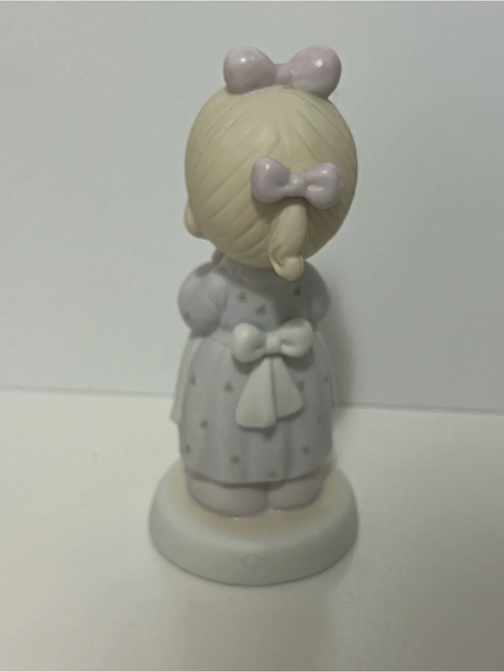 Precious Moments figurine “The Good Lord Always Delivers” from 1989